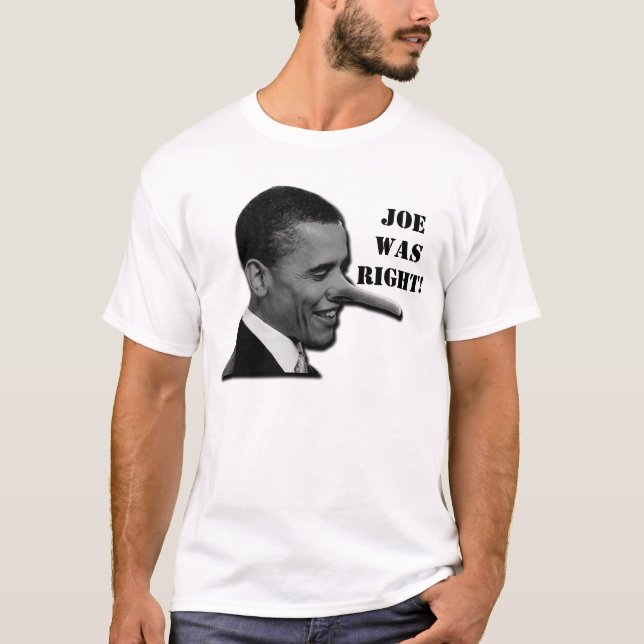 T-shirt Joe Wilson avait raison (Devant)