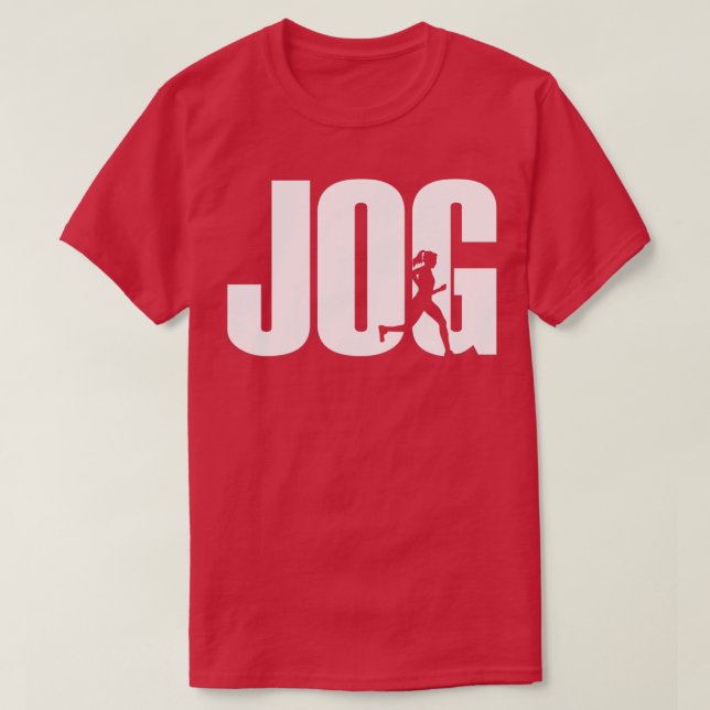 T-shirt Jogging coureur jogger (Design devant)