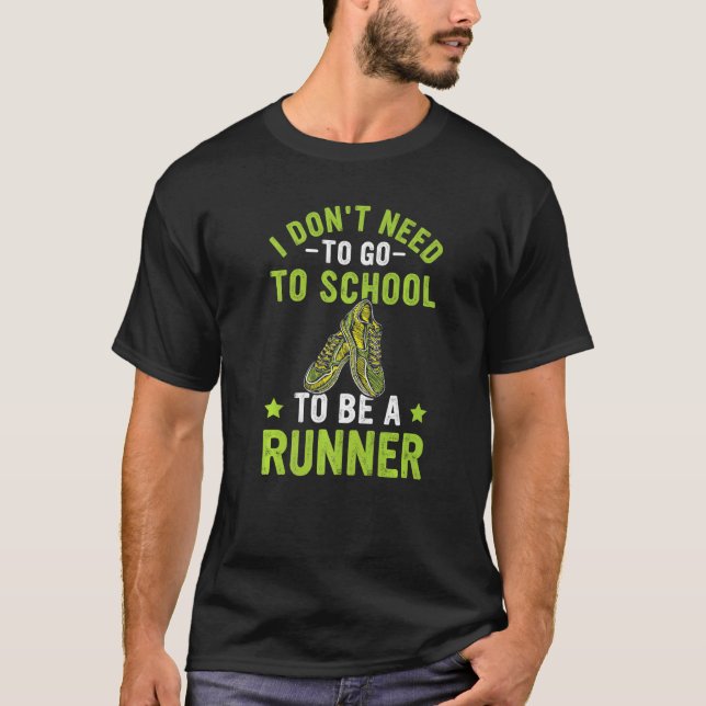 T-shirt Jogging Dit Pour Runner (Devant)