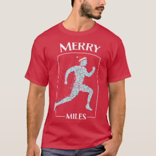 T-shirt Jogging Jogger Courir Santa Hat Noël