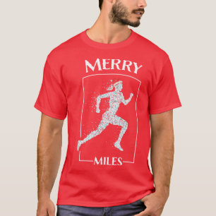T-shirt Jogging Jogger Courir Santa Hat Noël