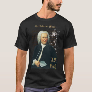 T-shirt Johann Sebastian Bach compositeur de musique class