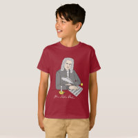 Johann Sebastian Bach gezeichnet