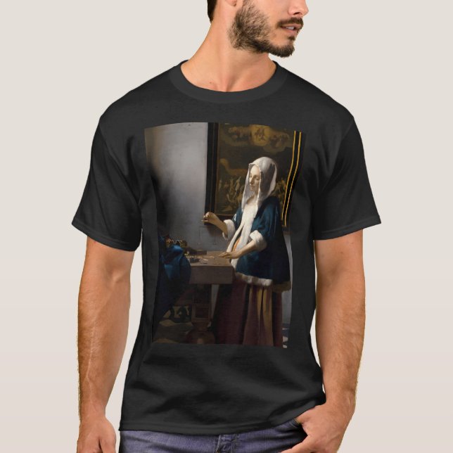 T-shirt Johannes Vermeer Femme Tenant Un (Devant)