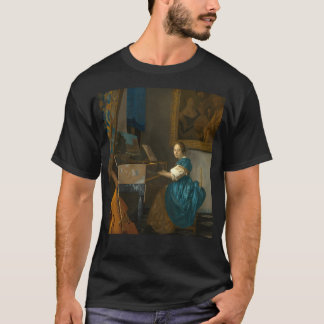 T-shirt Johannes Vermeer Lady Assis À Un