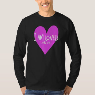 T-shirt John 316 Je Suis Un Coeur Aimé