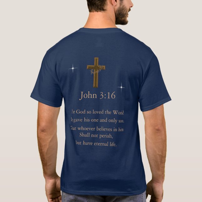 T-shirt John 3:16 (Dos)