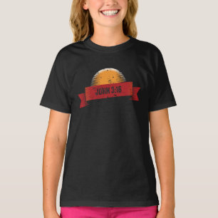 T-shirt John 3:16 Design Vintage Look