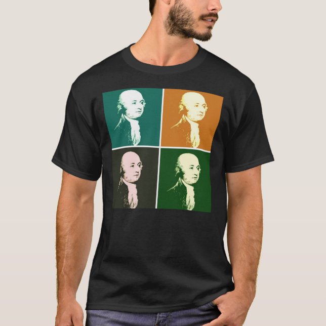 T-shirt John Adams (Devant)