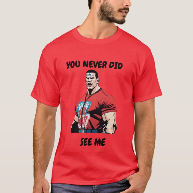 T-shirt John Cena en colère (Devant)