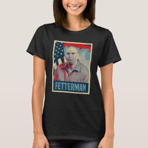 T-shirt John Fetterman pour Pennsylvanie Sénat 2022 Retro
