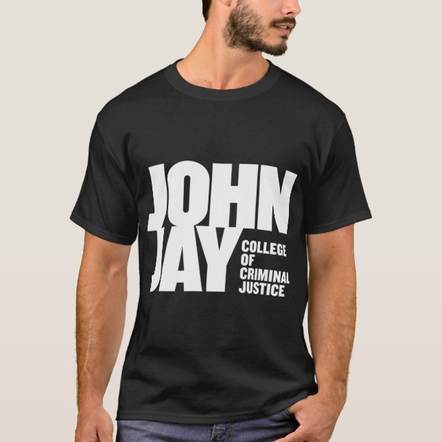 T-shirt John Jay Bloodhounds Icon Officiellement Autorisé (Devant)