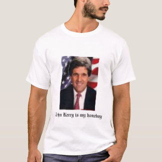 T-shirt John Kerry est mon homeboy