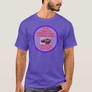 T-SHIRT JOHN KERRY PURPLE OWIE