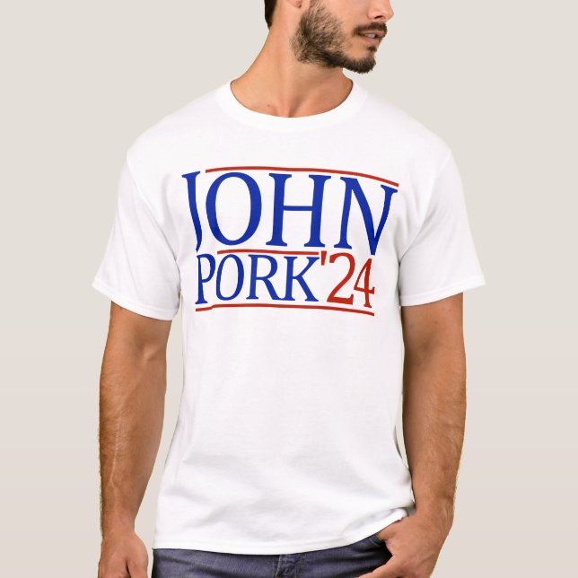 T-shirt John Pork '24 John Pork (Devant)