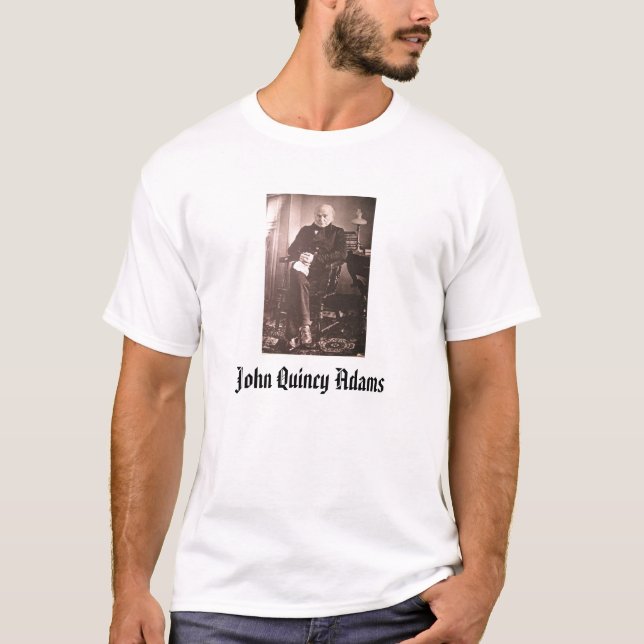 T-shirt John Quincy Adams (Devant)