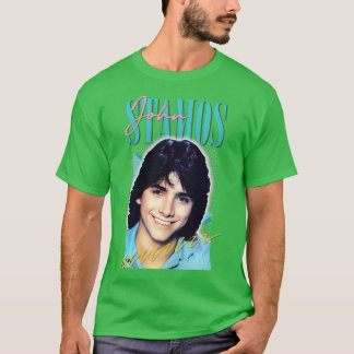 T-shirt John Stamos Aesthétique Rétro Ventilateur Art