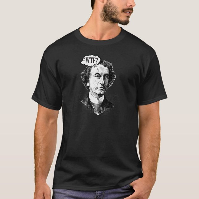T-shirt John un Macdonald se demande WTF ? (Devant)