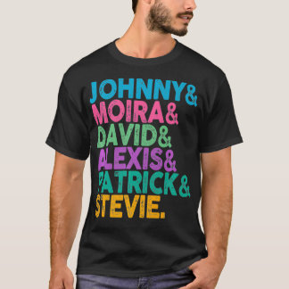 T-shirt Johnny And Moira And David et Aleis  Vêtements Pre