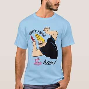 T-shirt Johnny Bravo Comb - Ne touchez pas les cheveux!