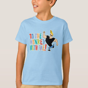 T-shirt Johnny Bravo - Faites Le Singe Avec Moi !