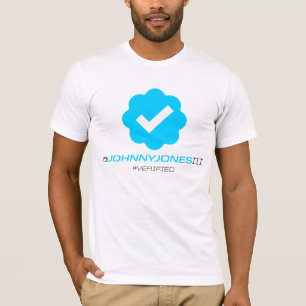 T-shirt @JohnnyJonesIII - vérifié
