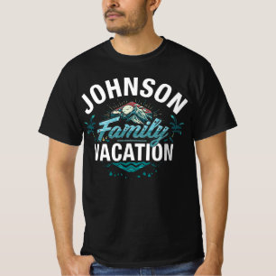 T-shirt Johnson Family Vacation Matching Travel