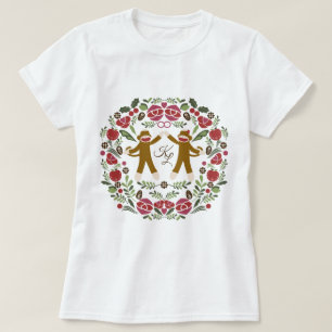 T-shirt Joie au singe de soq