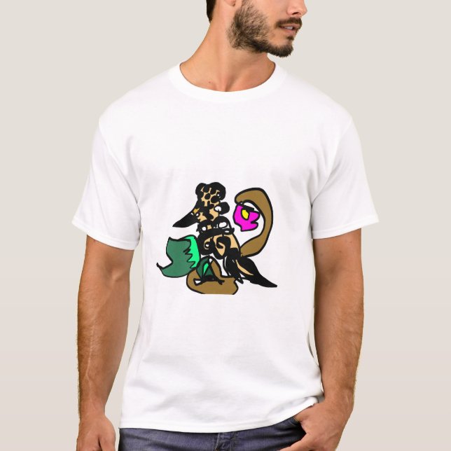 T-shirt Joie de huppe (Devant)