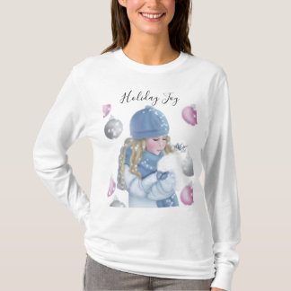 T-shirt "Joie de vacances" (longue chemise de douille de