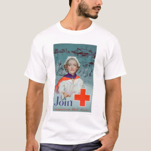 T-shirt Joignez la Croix-Rouge - l'infirmière (US00306)