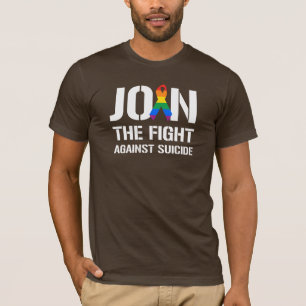 T-shirt Joignez le combat contre le suicide de LGBT