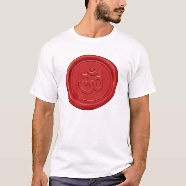 T-shirt Joint de cire de signe de l'OM (Devant)