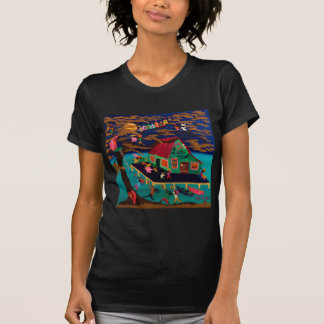 T-shirt Joint de Juke du bleu