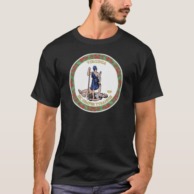 T-shirt Joint d'état de la Virginie (Devant)
