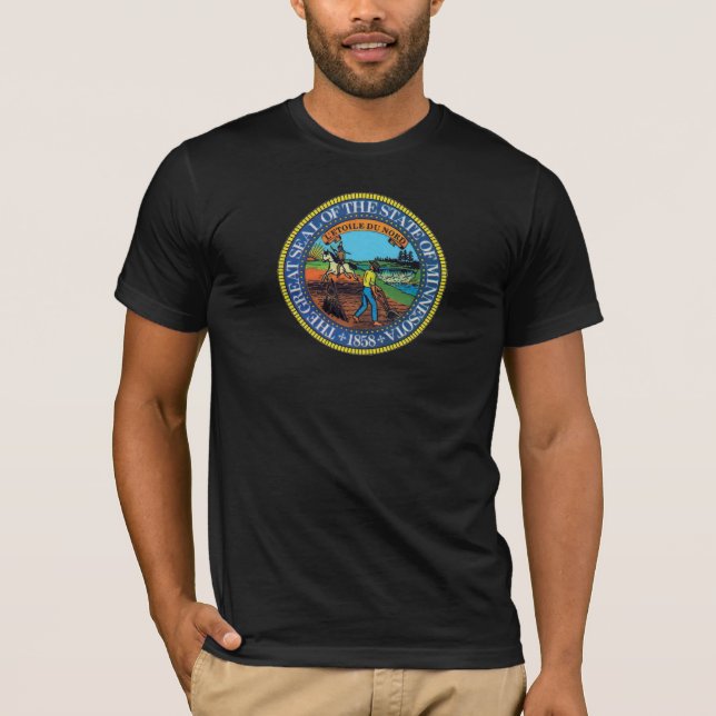 T-shirt Joint d'état du Minnesota (Devant)