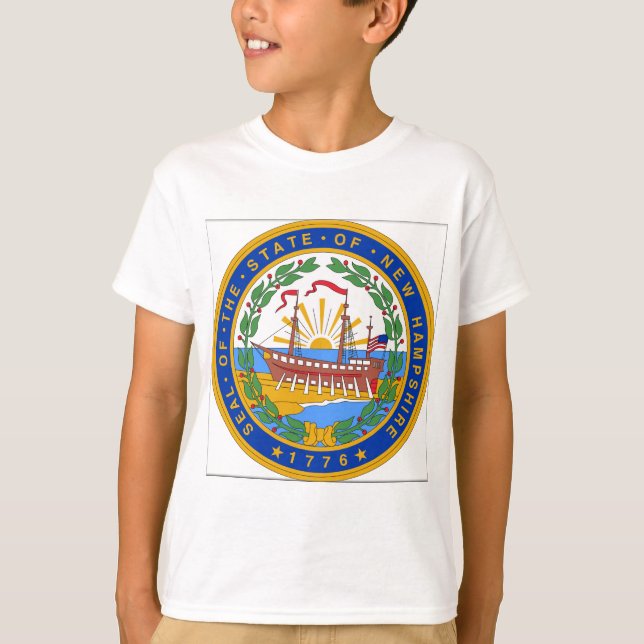 T-shirt Joint d'état du New Hampshire (Devant)