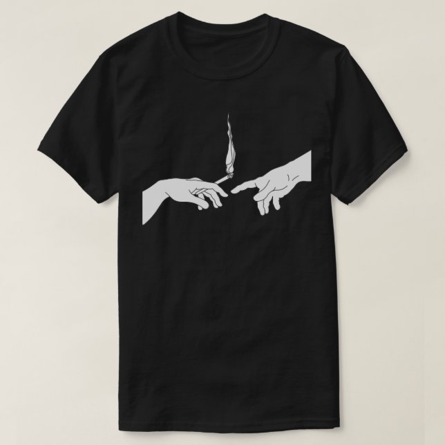 T-shirt Joint Pass Michelangelos La création de la ligne A (Design devant)