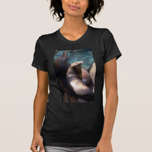 T-shirt Joints de port avec des têtes