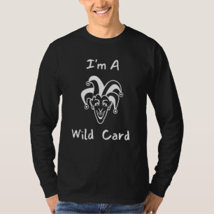 T-shirt Joker Carte Joker Expression Visage de Clown
