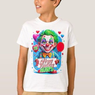 T-shirt Joker Clawn Anniversaire Cadeaux Enfants Illustrat