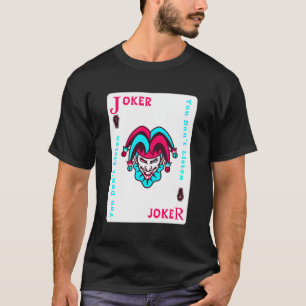 T-shirt Joker Jouer Carte esthétique Jester