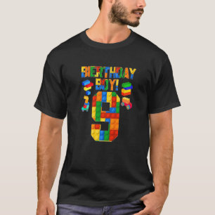 T-shirt Joli 9e anniversaire 9 ans Bâtiment de bâtiments B