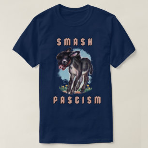 T-shirt Joli âne rétro - Fascisme de mash