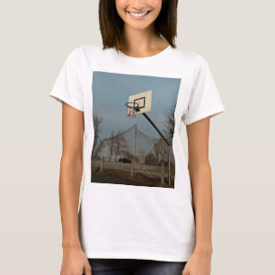 T-shirt Joli basket-ball