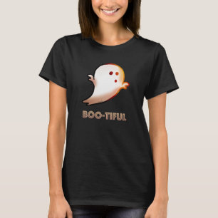 T-shirt Joli Boo-tiful Halloween Ghost Art