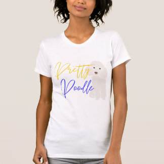 T-shirt Joli caniche