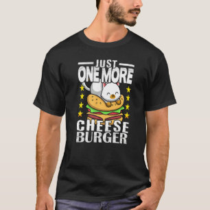 T-shirt Joli Chat   Juste Un Autre Cheeseburger