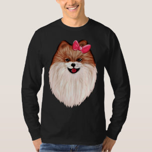 T-shirt Joli chien de Poméranie n° 0196