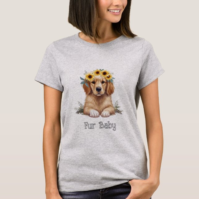 T-shirt Joli chiot (Devant)
